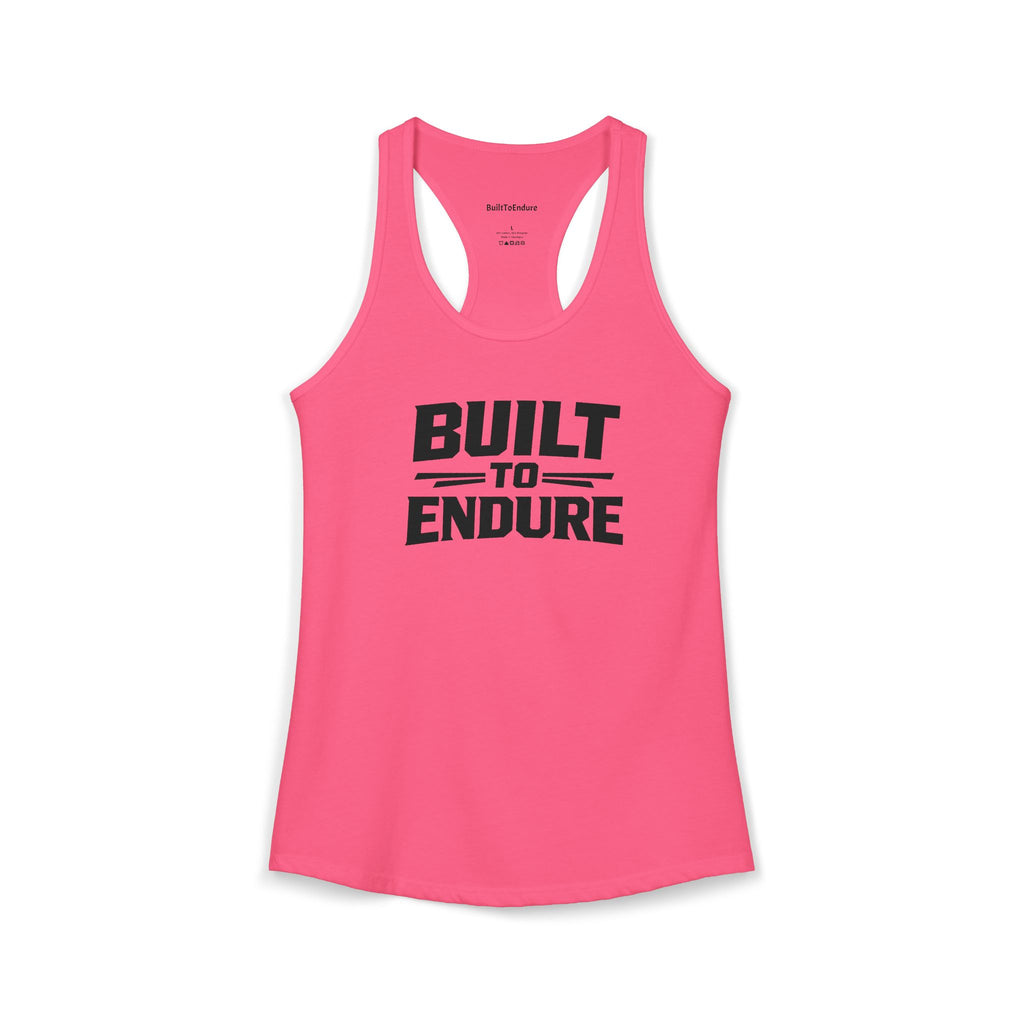 Built To Endure Woman's Racerback Tank