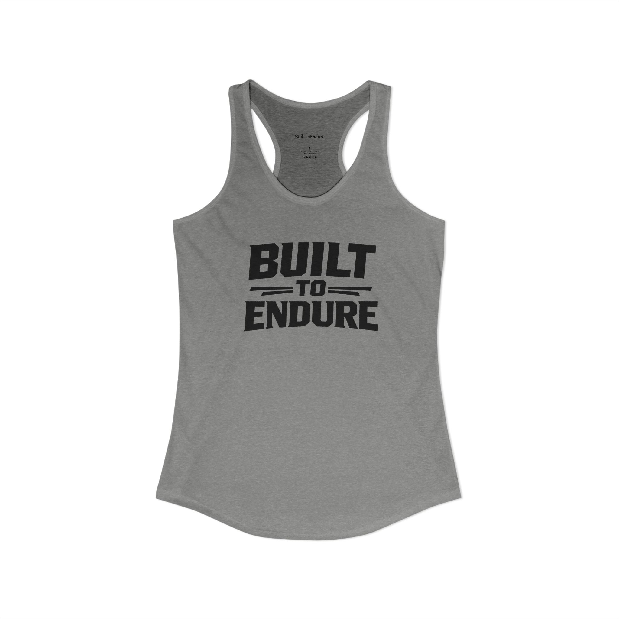 Built To Endure Woman's Racerback Tank