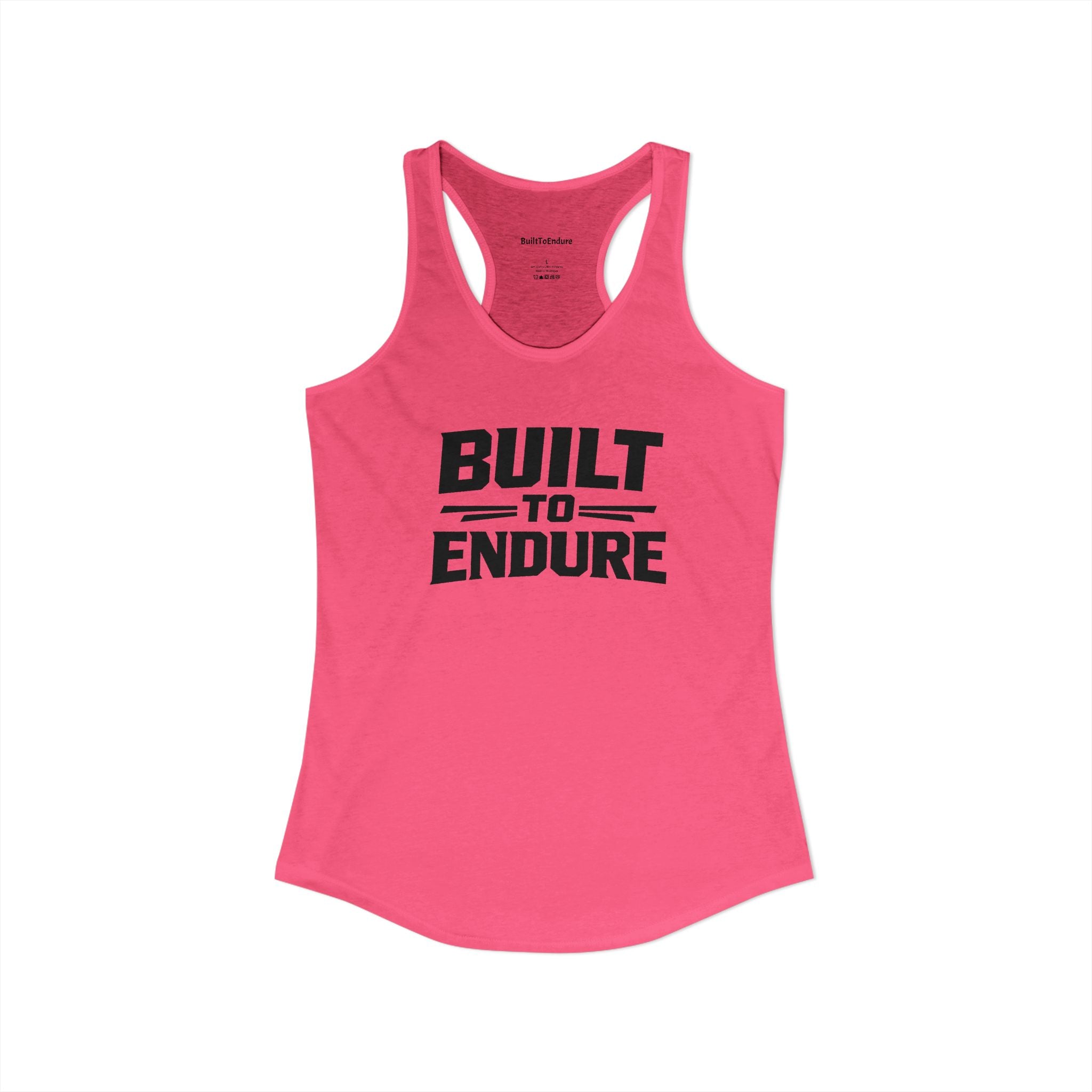 Built To Endure Woman's Racerback Tank